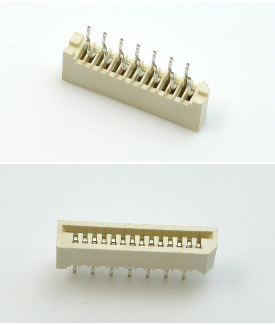 FPC/FFC连接器 1.0mm间距 单面接直插针 4P-30P 无锁插件式连接器,草莓视频在线观看下载