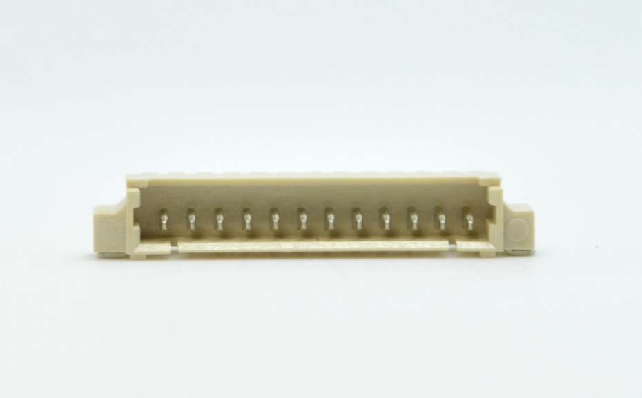 1.25间距卧式贴片针座插座线对板立贴条形插座连接器SMT 10P