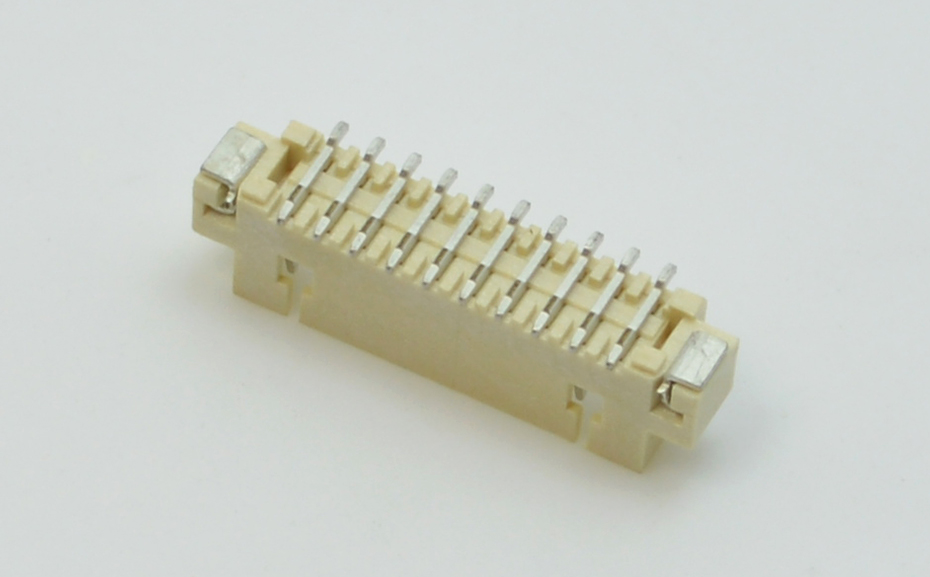 MX1.25MM耐高温立贴PCB插座头 1.25间距6PIN 线对板连接器 接插件