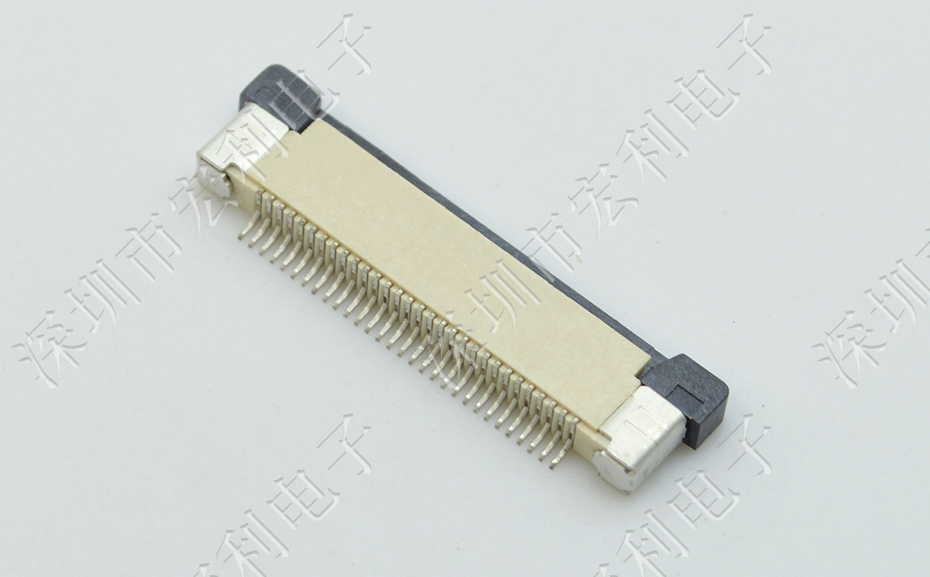 FFC/草莓视频APP色情 45p 45pin 0.5mm间距 FPC座 抽屉式上接 排线插座