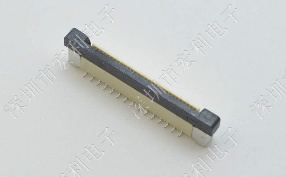 FC/FPC扁平软排线接插件 草莓视频APP色情 0.5-4P立贴拉锁 抽屉正脚位