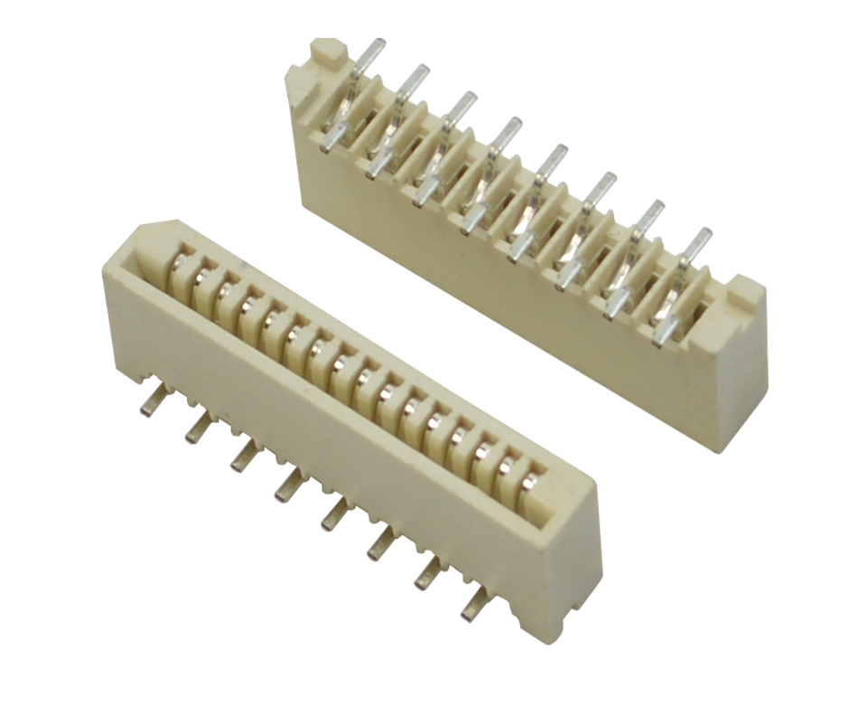 1.0mm间距连接器接插件 9P单面接立式贴片 PCB板立式表贴,草莓视频在线观看下载
