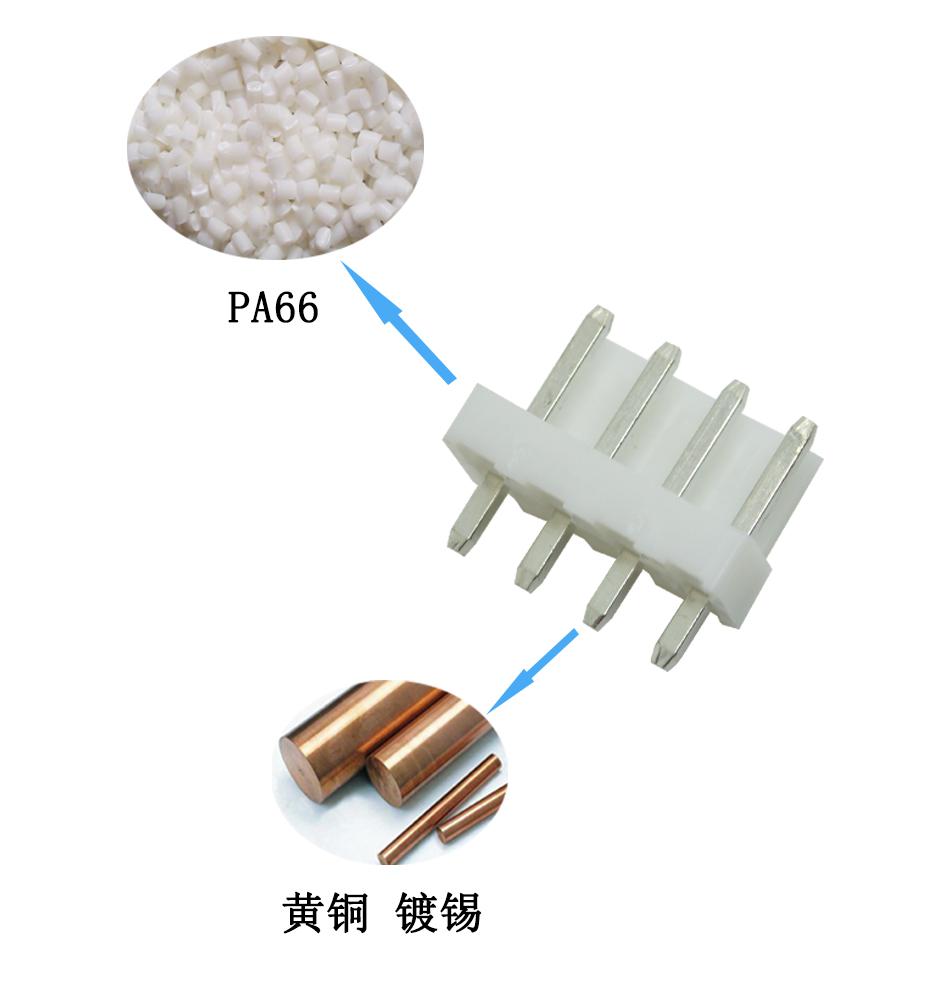 厂家VH3.96直针座子直插端子插头 3.96间距VH插座针座2-10P连接器,草莓视频在线观看下载